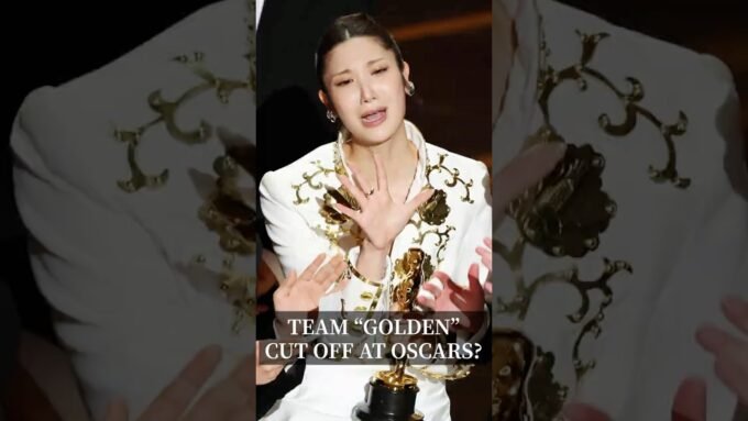 Debate sparks after acceptance speech of songwriters behind KDH’s “Golden” is cut off at Oscars